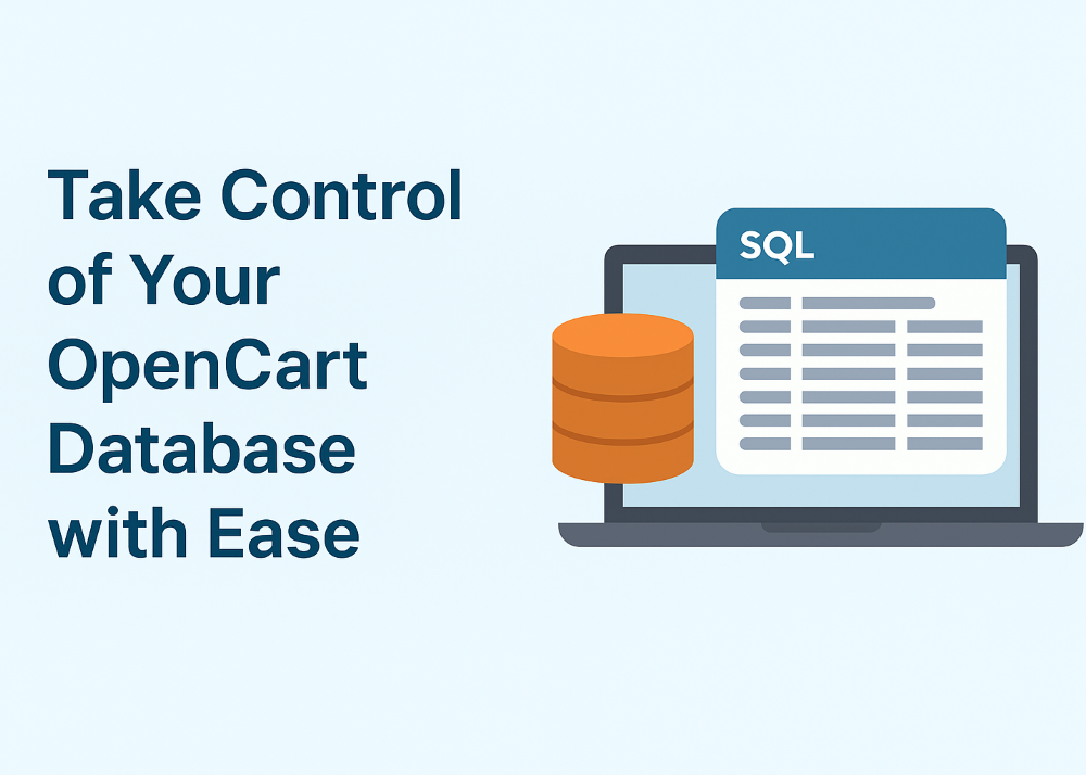 Take Control of Your OpenCart Database with Ease Take Control of Your OpenCart Database with Ease
