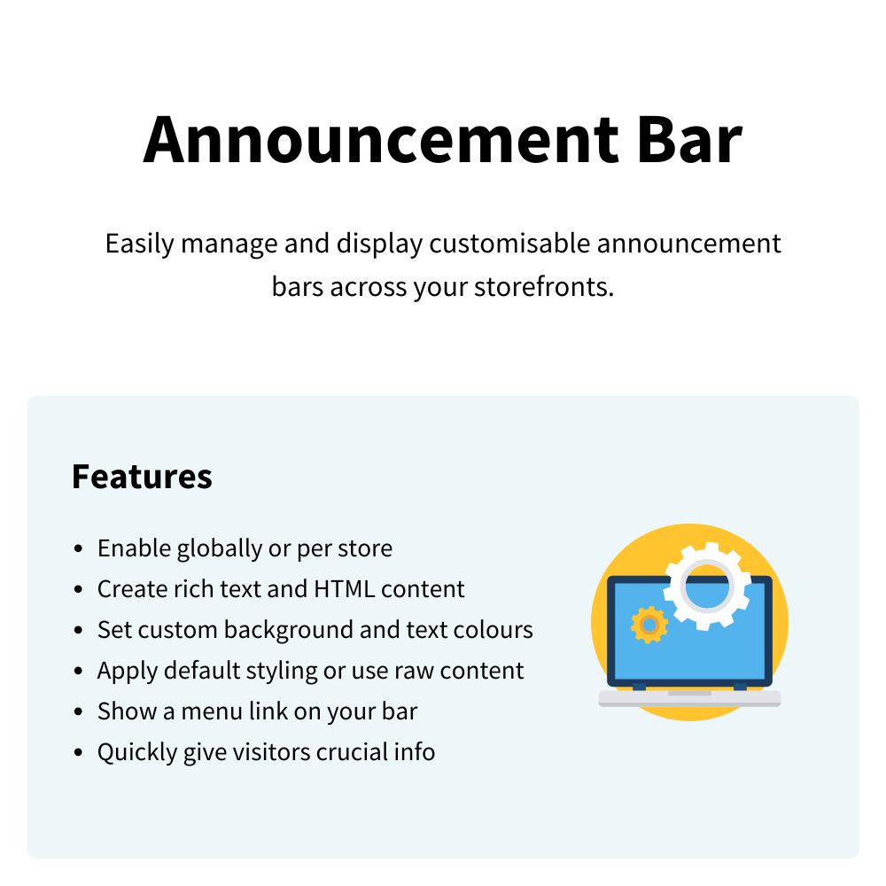 Announcement Bar