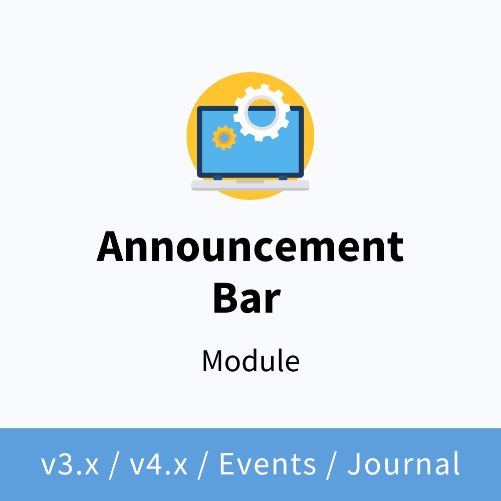 Announcement Bar