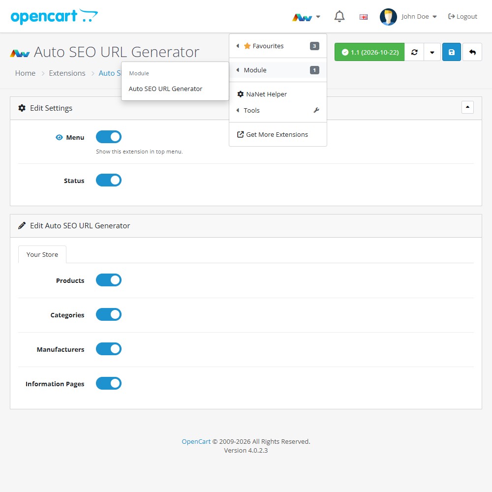 Auto SEO URL Generator