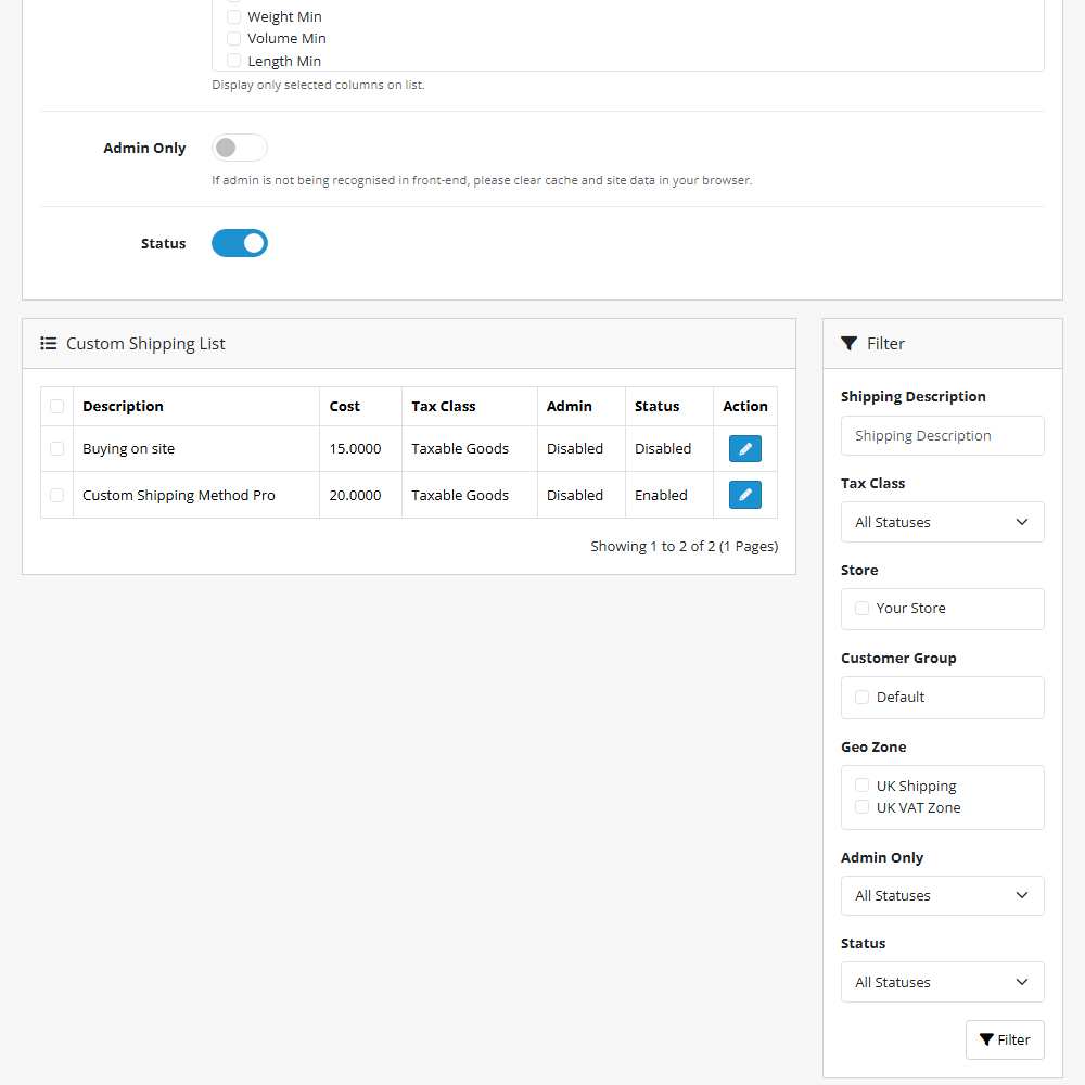 Custom Shipping Method Pro Custom Shipping Method Pro