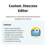 Custom .htaccess Editor (SEO & Redirects)