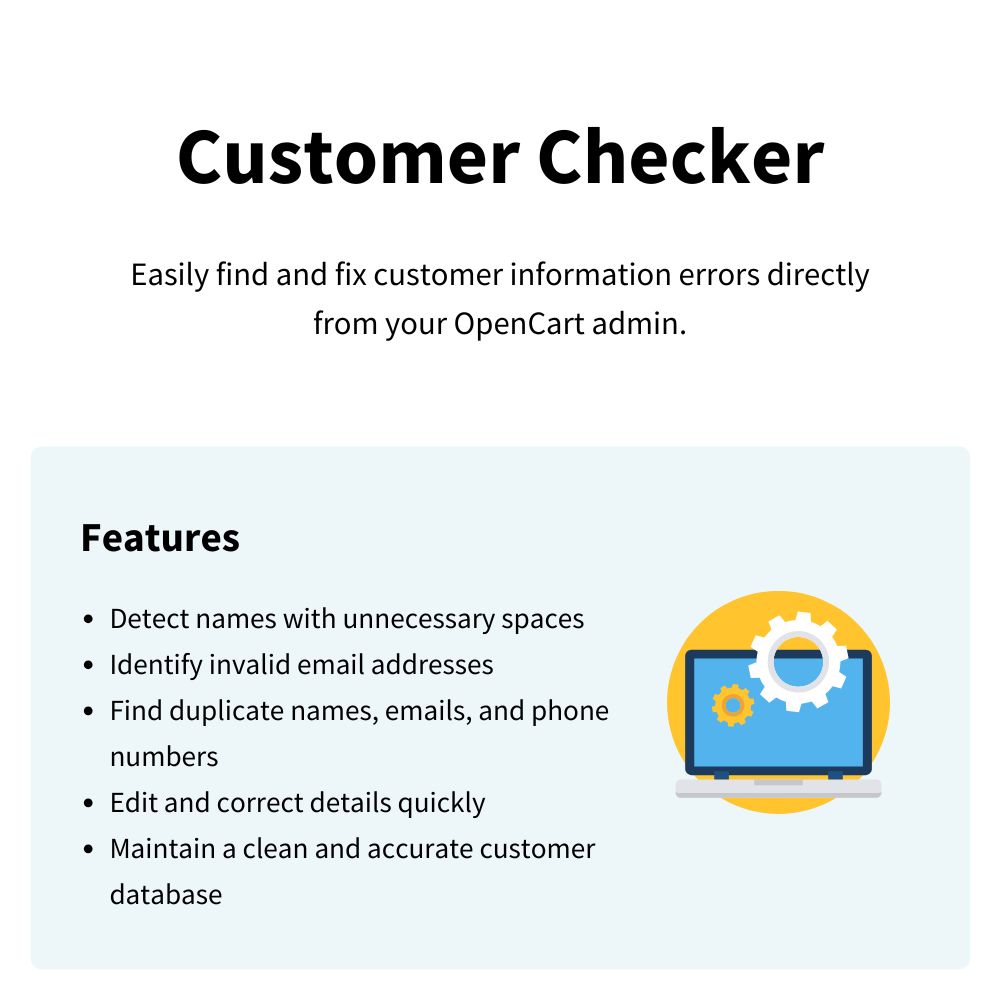 Customer Checker Customer Checker