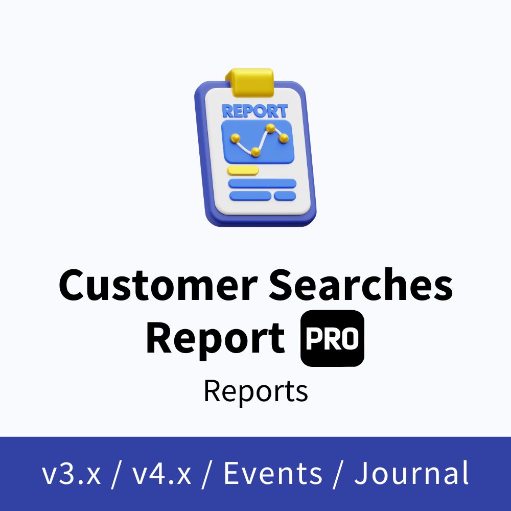 Customer Searches Report Pro Customer Searches Report Pro