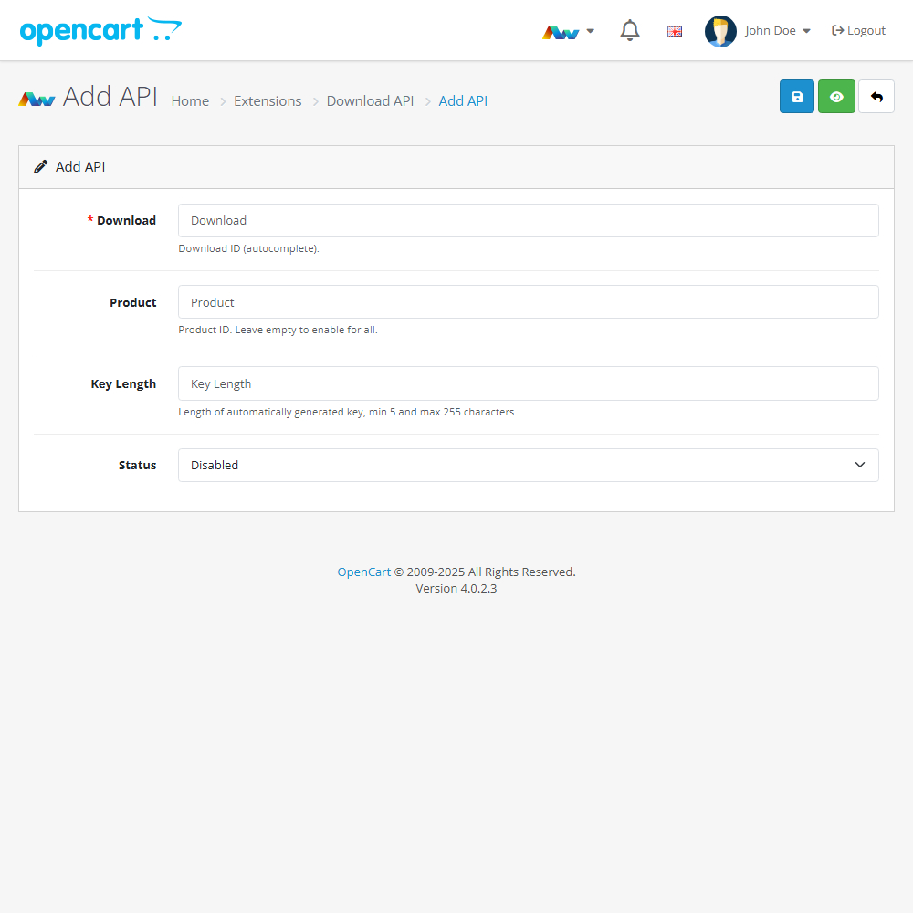 Download API Download API