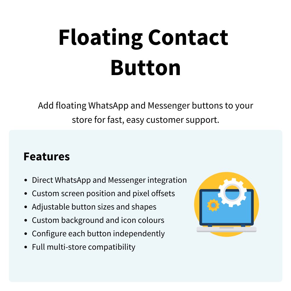 Floating Contact Button