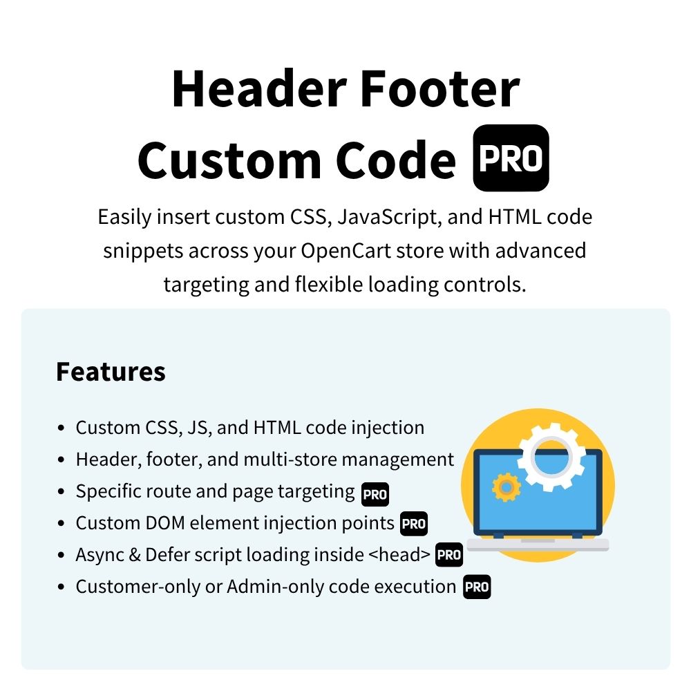 Header Footer Custom Code (CSS/JS/HTML) Pro Header Footer Custom Code (CSS/JS/HTML) Pro