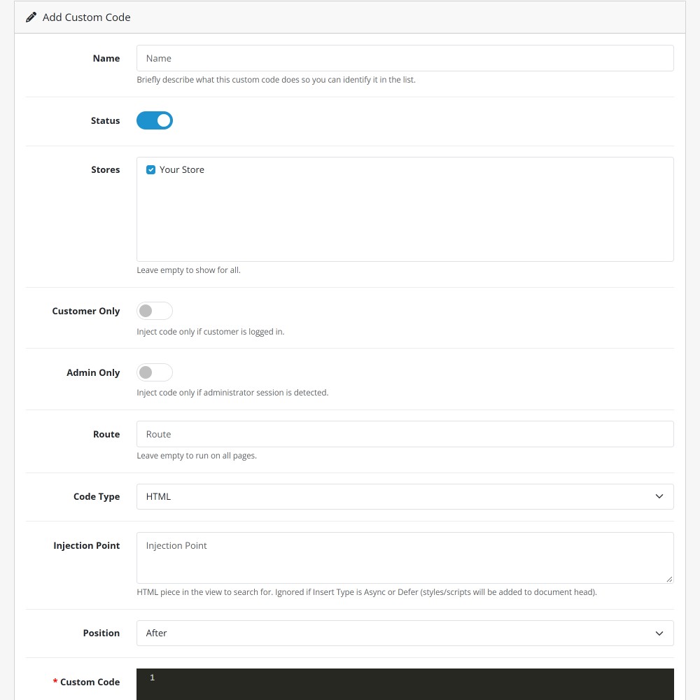 Header Footer Custom Code (CSS/JS/HTML) Pro Header Footer Custom Code (CSS/JS/HTML) Pro