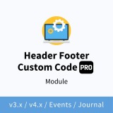 Header Footer Custom Code (CSS/JS/HTML) Pro Header Footer Custom Code (CSS/JS/HTML) Pro