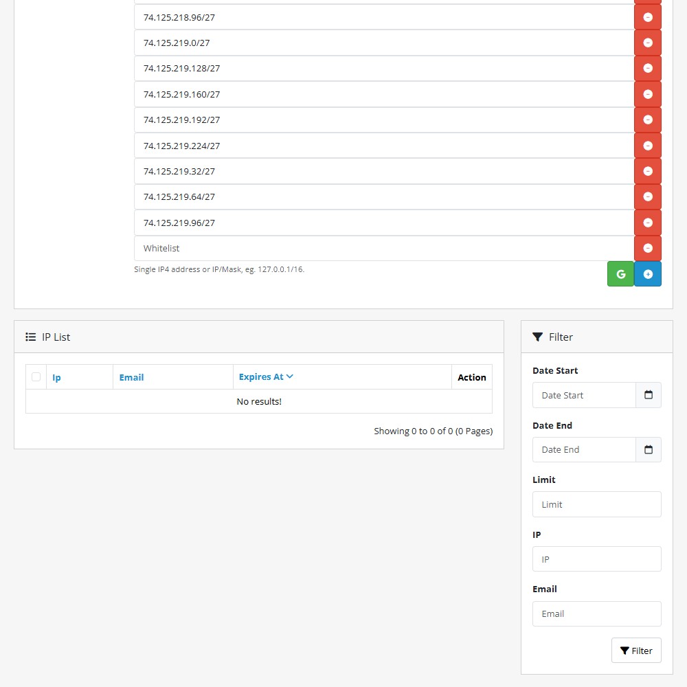 IP Ban & Email Blocker IP Ban & Email Blocker