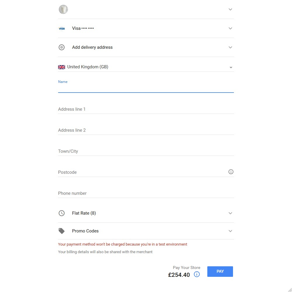 Opayo Elavon Direct Google Pay Opayo Elavon Direct Google Pay