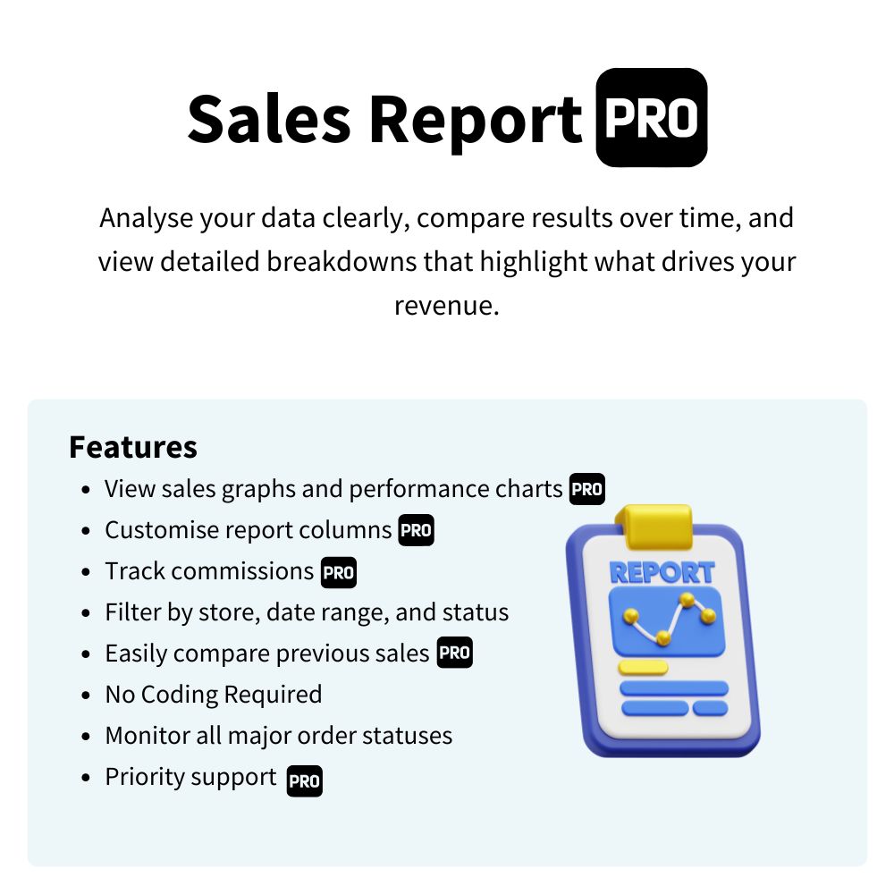 Sales Report Pro Sales Report Pro