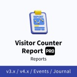 Visitor Counter Report Pro
